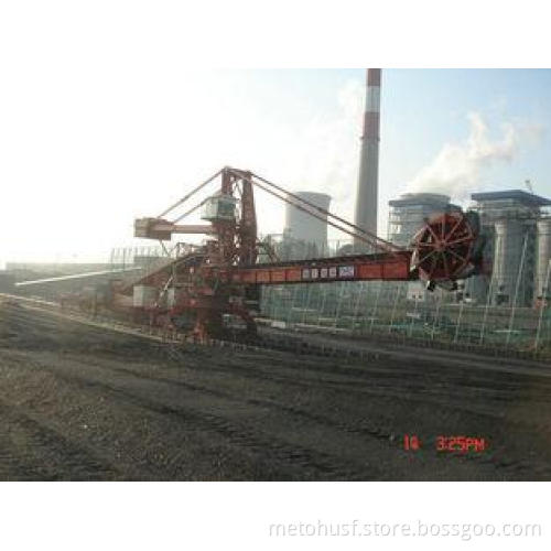 High Precision 70m Bucket Wheel Circular Stacker And Reclai